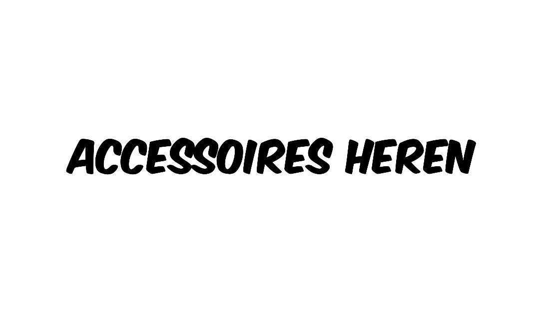 Accessoires Heren